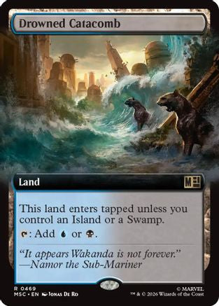 Drowned Catacomb (Extended Art)  [Commander: Marvel Super Heroes]