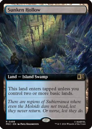 Sunken Hollow (Extended Art)  [Commander: Marvel Super Heroes]