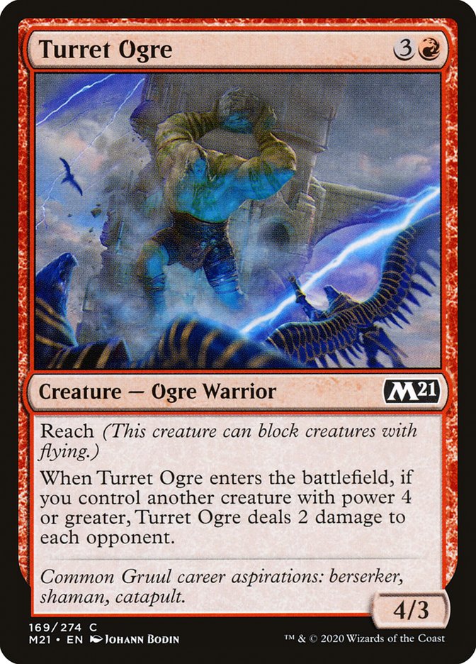 Turret Ogre [Core Set 2021] Foil