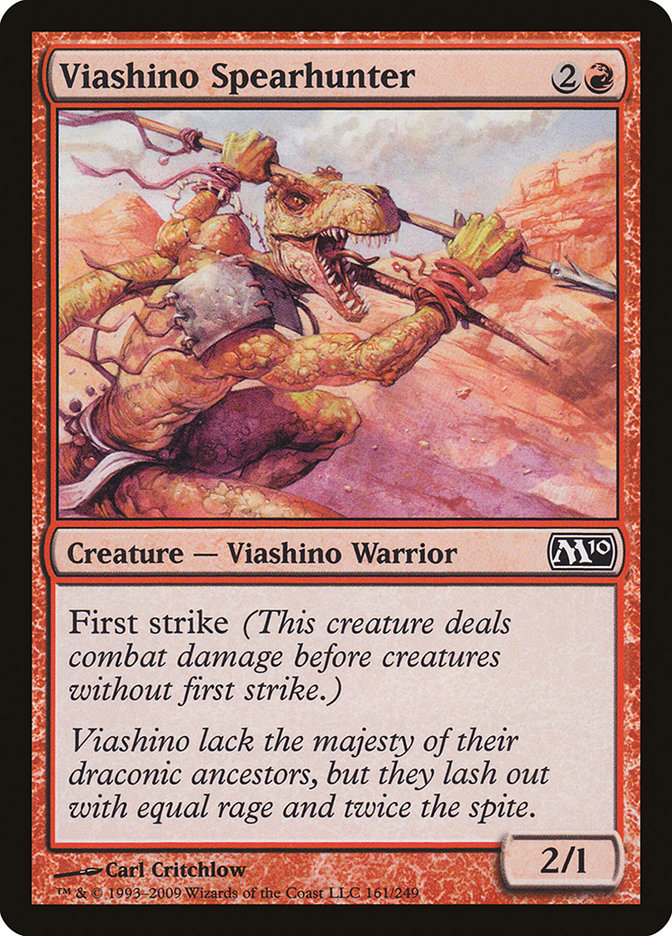 Viashino Spearhunter [Magic 2010] Foil