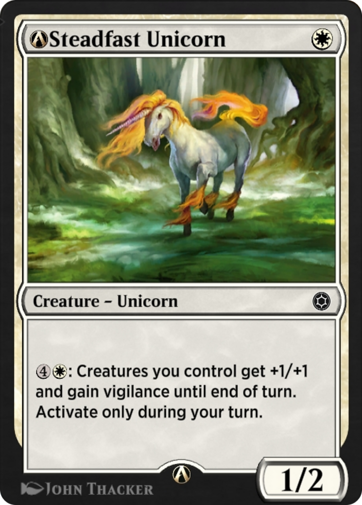 A-Steadfast Unicorn  [Alchemy Horizons: Baldur's Gate]