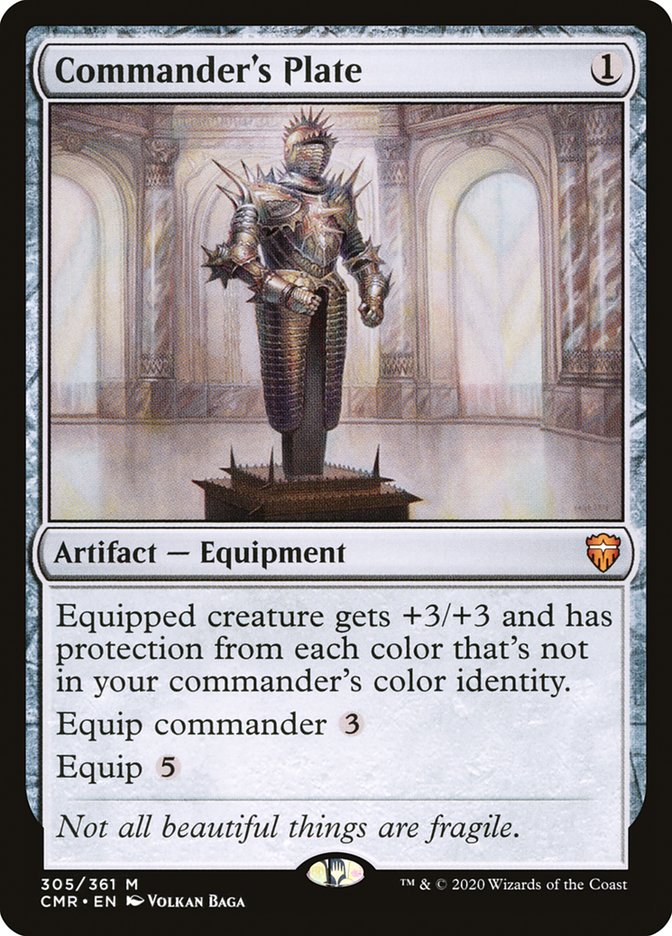 Commander's Plate [Commander Legends] Foil