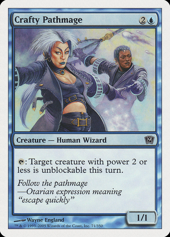 Crafty Pathmage [Ninth Edition] Foil