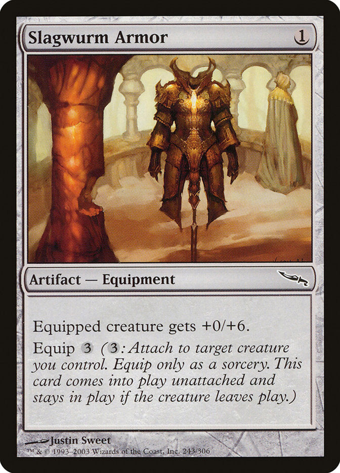 Slagwurm Armor [Mirrodin] Foil