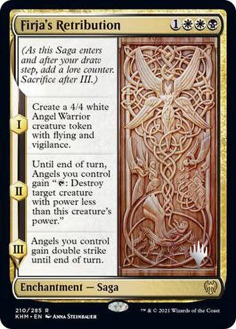 Firja's Retribution (Promo Pack) [Kaldheim Promos] Foil