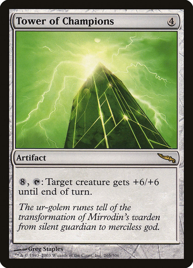 Tower of Champions [Mirrodin] Foil