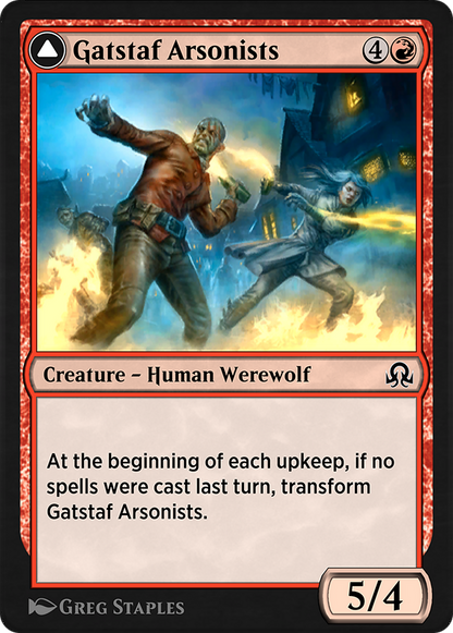 Gatstaf Arsonists // Gatstaf Ravagers  [Shadows over Innistrad Remastered]