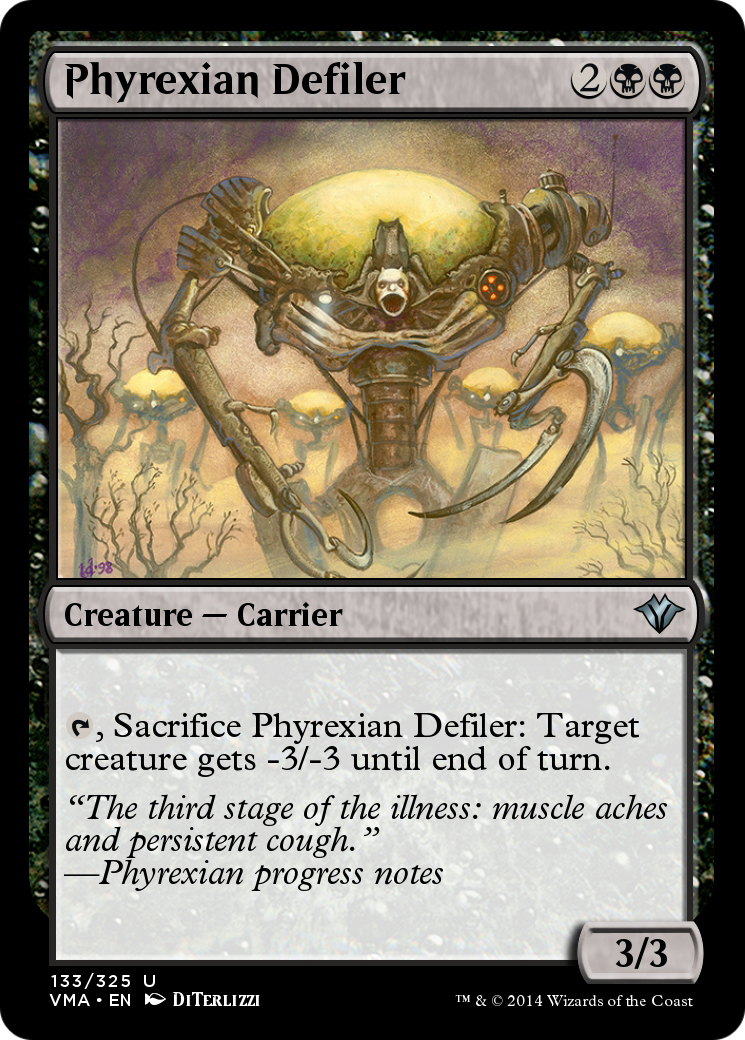 Phyrexian Defiler  [Vintage Masters]