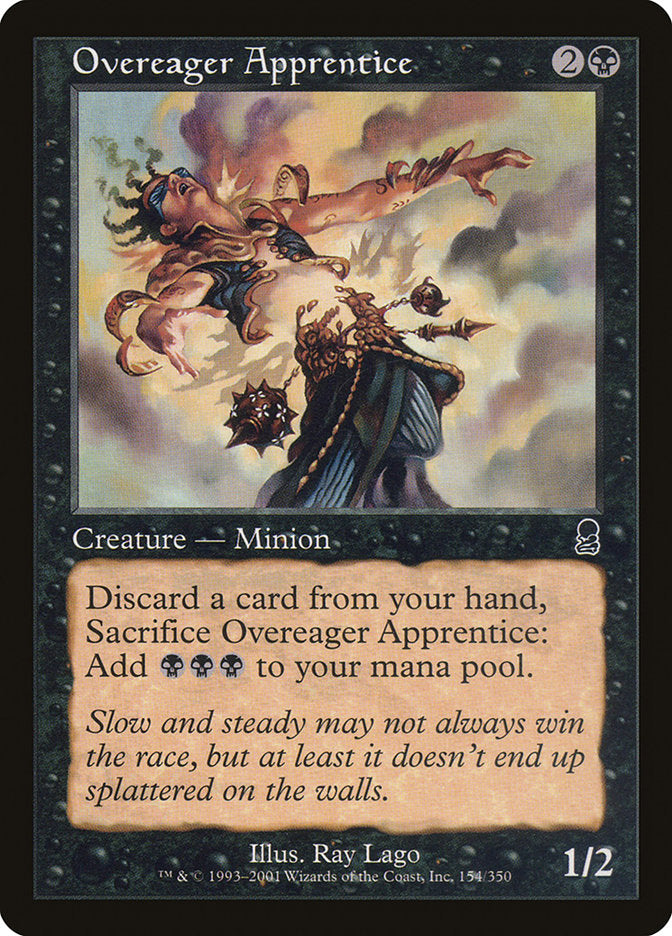 Overeager Apprentice [Odyssey] Foil