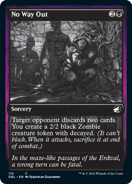 No Way Out [Innistrad: Double Feature] Foil
