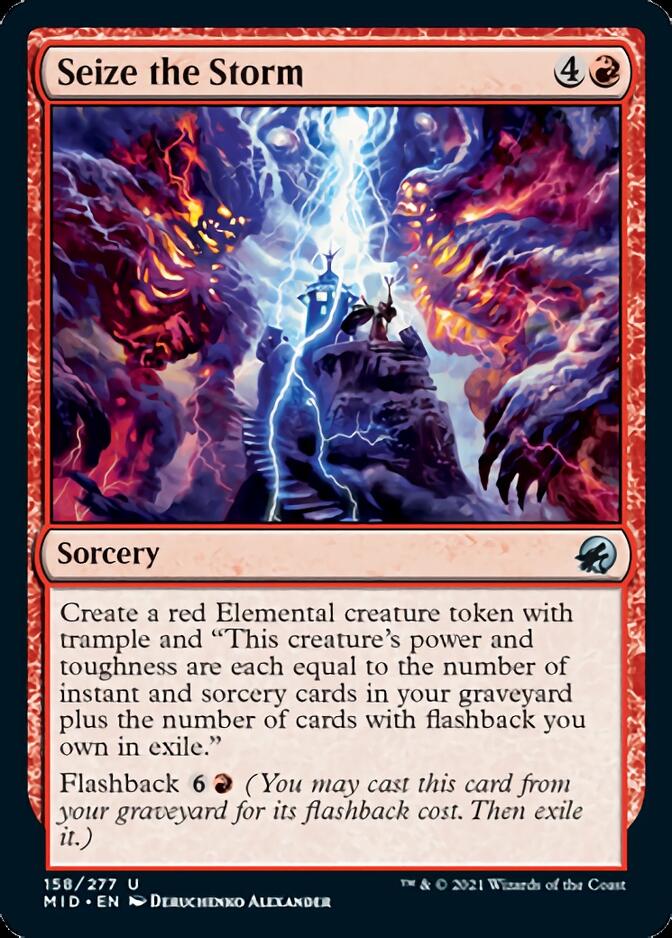 Seize the Storm [Innistrad: Midnight Hunt] Foil