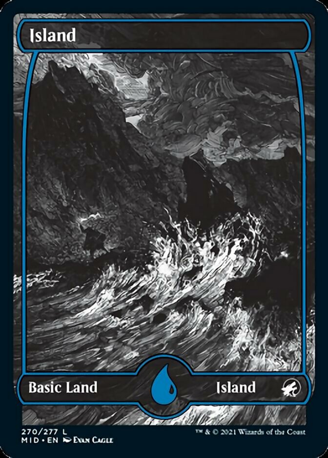 Island (270) [Innistrad: Midnight Hunt] Foil