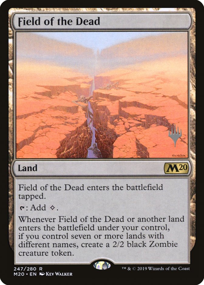 Field of the Dead (Promo Pack) [Core Set 2020 Promos] Foil