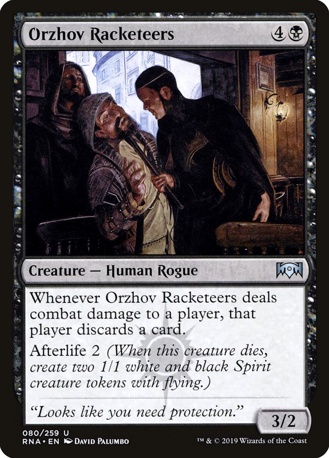 Orzhov Racketeers [Ravnica Allegiance] Foil