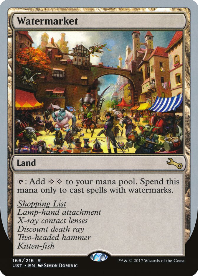 Watermarket [Unstable] Foil