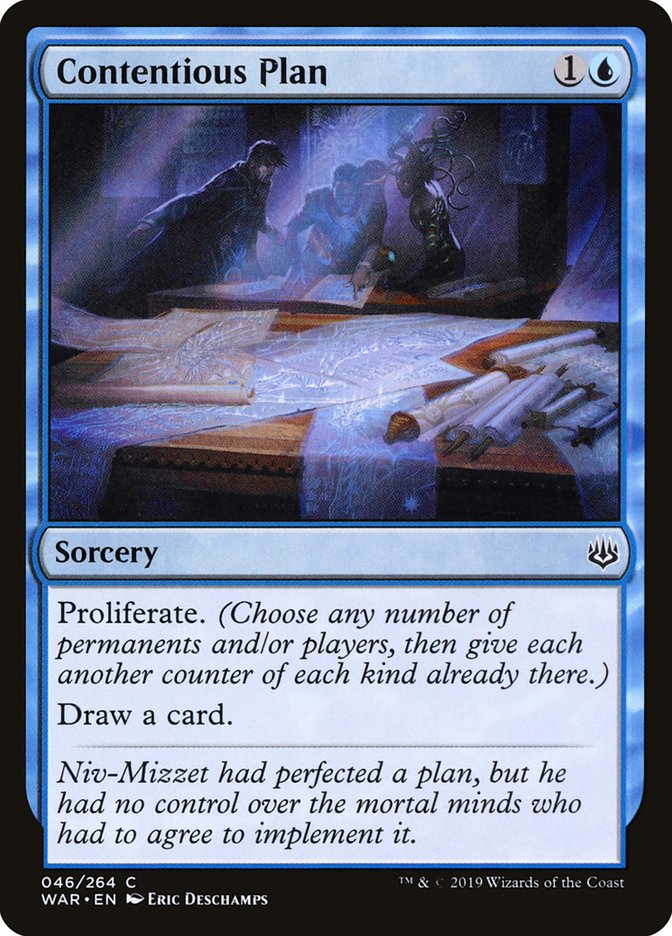 Contentious Plan [War of the Spark] Foil