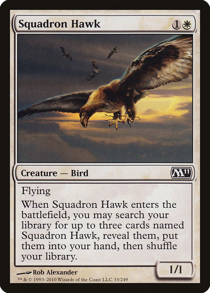 Squadron Hawk [Magic 2011] Foil