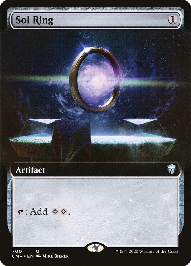 Sol Ring (Extended Art) [Commander Legends] Foil