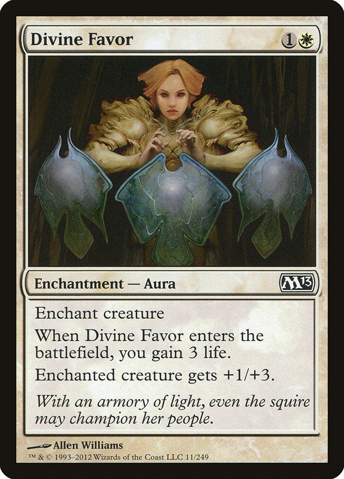 Divine Favor [Magic 2013] Foil