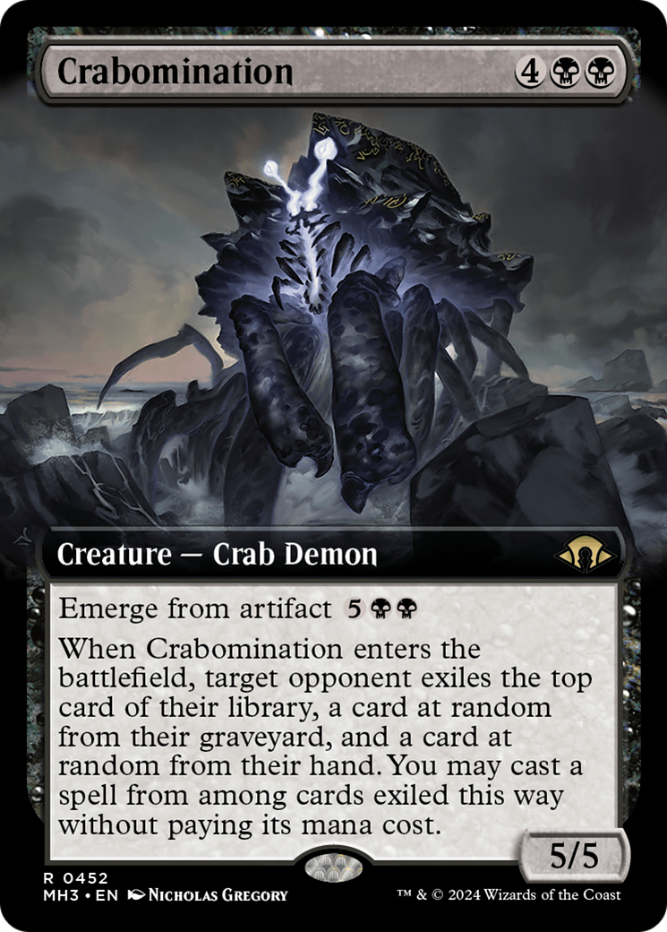 Crabomination (Extended Art) [Modern Horizons 3] Foil