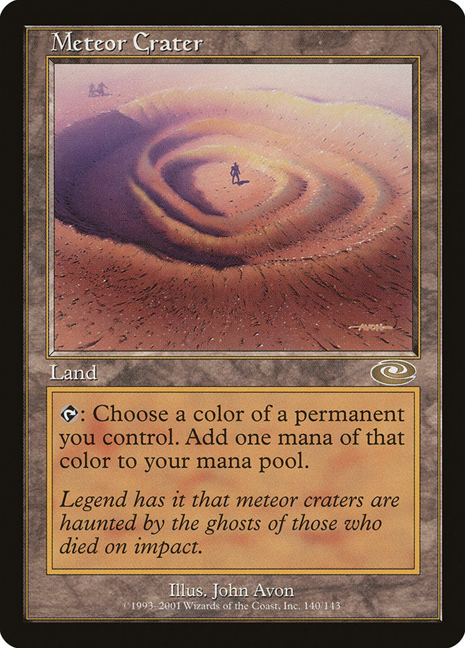 Meteor Crater [Planeshift] Foil