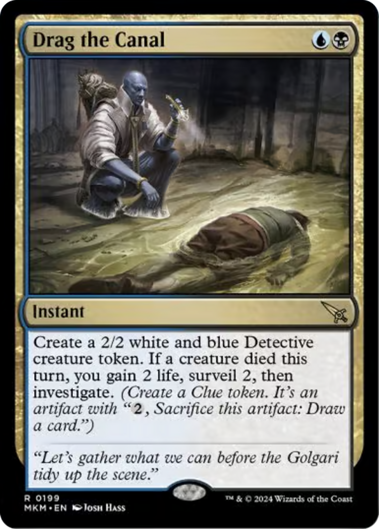 Drag the Canal [Murders at Karlov Manor] Foil