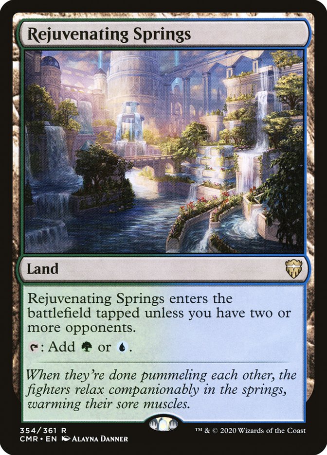 Rejuvenating Springs [Commander Legends] Foil