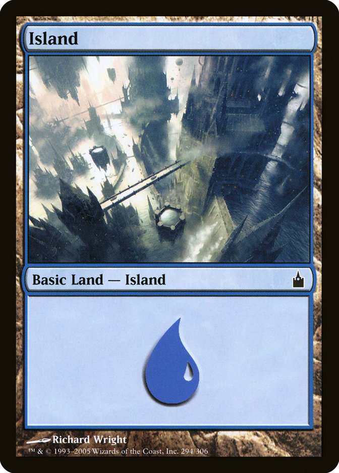Island (294) [Ravnica: City of Guilds] Foil