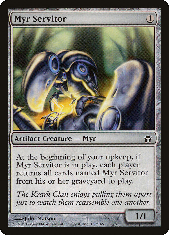 Myr Servitor [Fifth Dawn] Foil