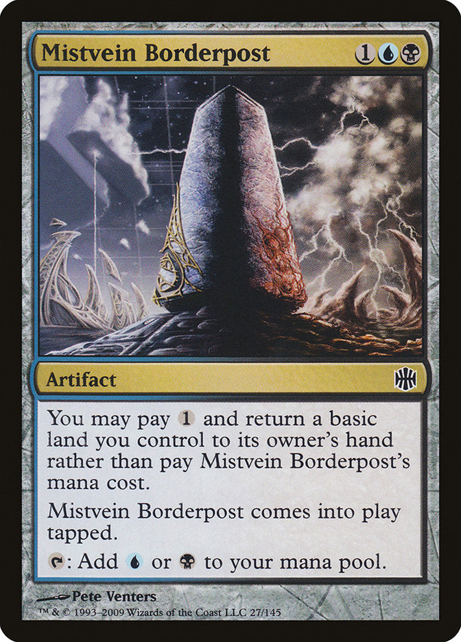 Mistvein Borderpost [Alara Reborn] Foil