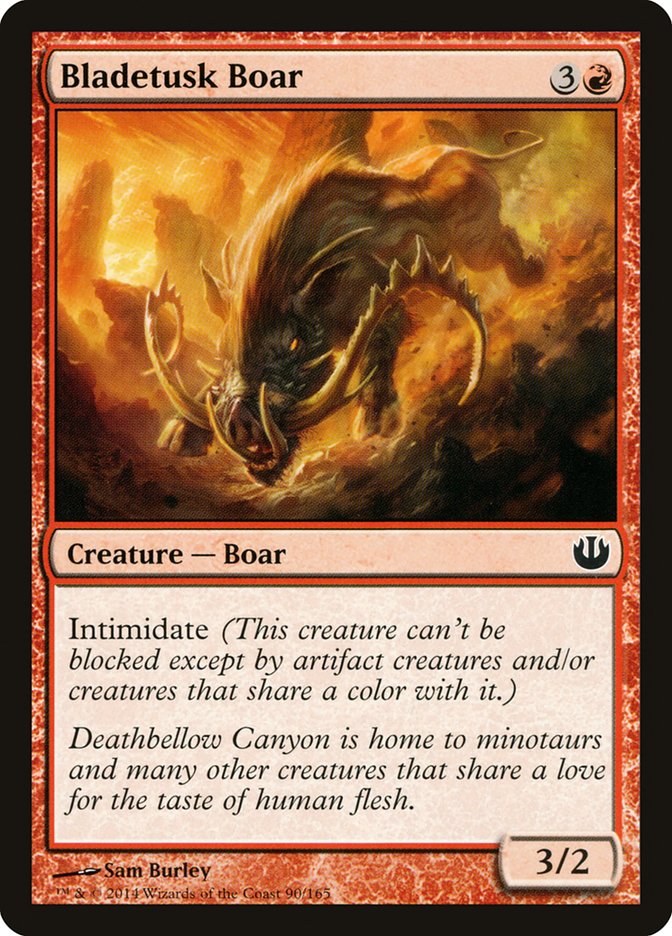 Bladetusk Boar [Journey into Nyx] Foil