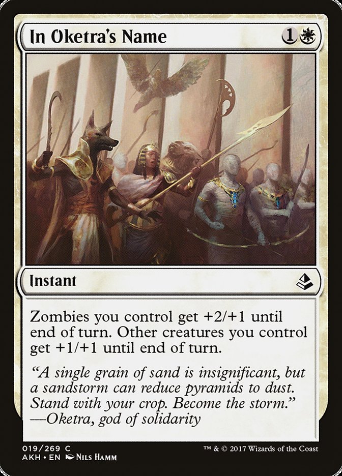 In Oketra's Name [Amonkhet] Foil