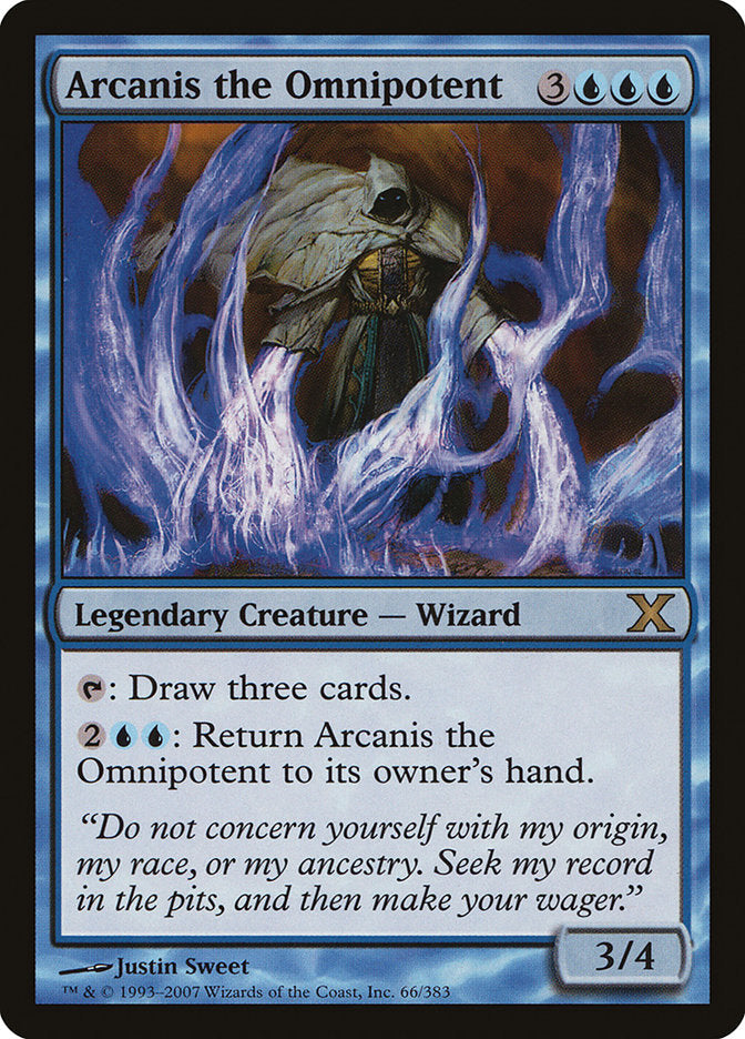 Arcanis the Omnipotent [Tenth Edition] Foil