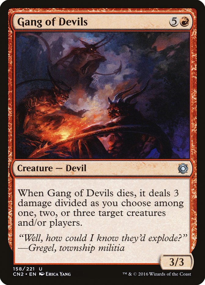 Gang of Devils [Conspiracy: Take the Crown] Foil