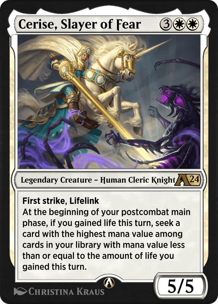 Cerise, Slayer of Fear  [Alchemy: Wilds of Eldraine]