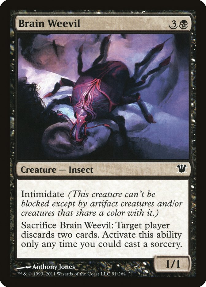 Brain Weevil [Innistrad] Foil