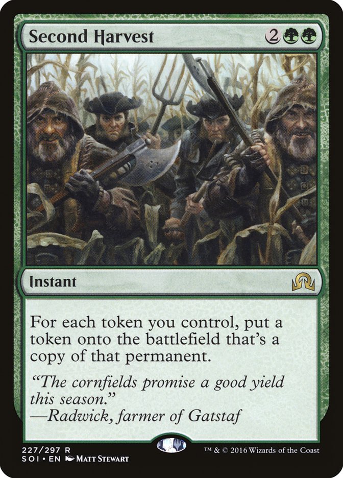Second Harvest [Shadows over Innistrad] Foil