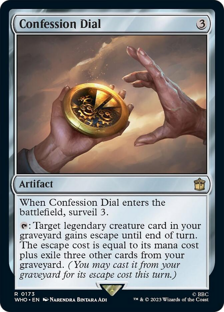 Confession Dial [Doctor Who] Foil