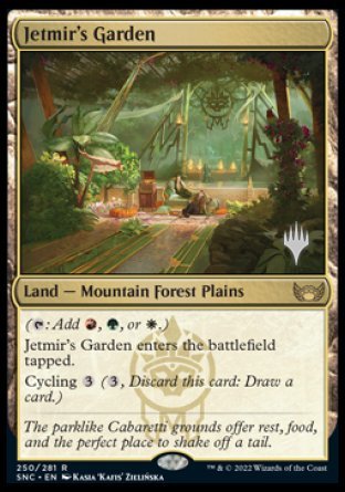 Jetmir's Garden (Promo Pack) [Streets of New Capenna Promos] Foil
