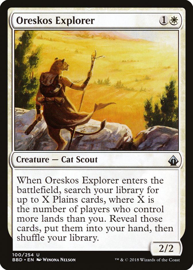 Oreskos Explorer [Battlebond] Foil