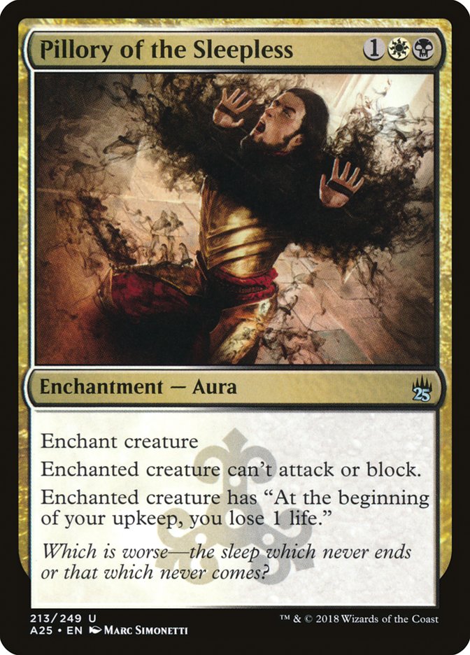Pillory of the Sleepless [Masters 25] Foil