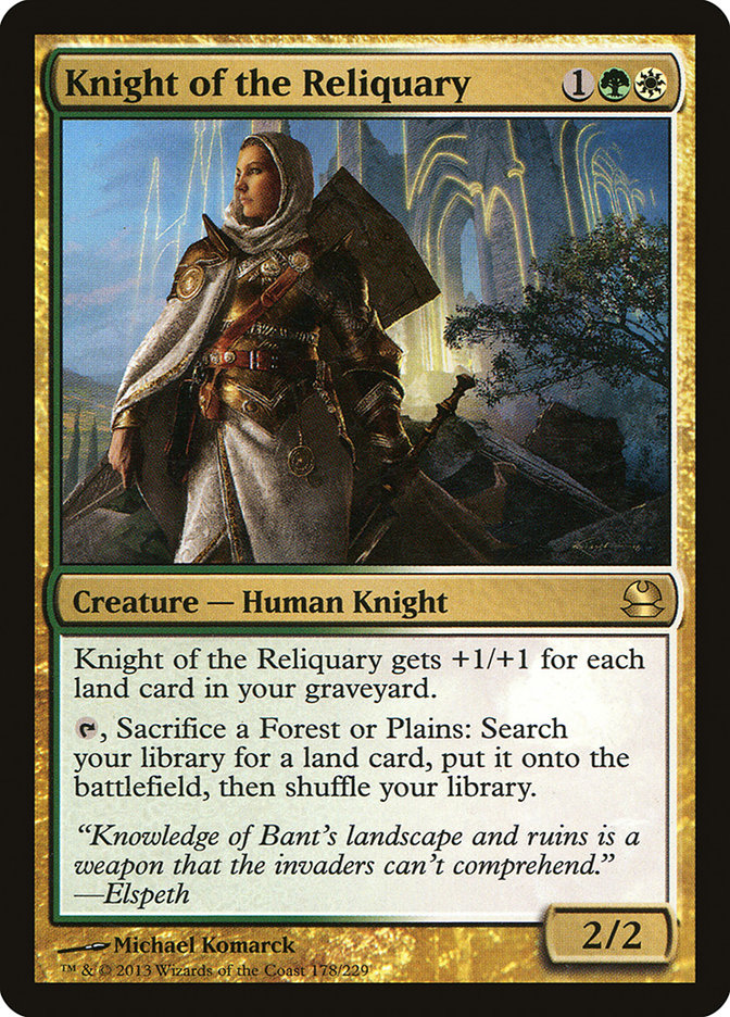Knight of the Reliquary [Modern Masters] Foil