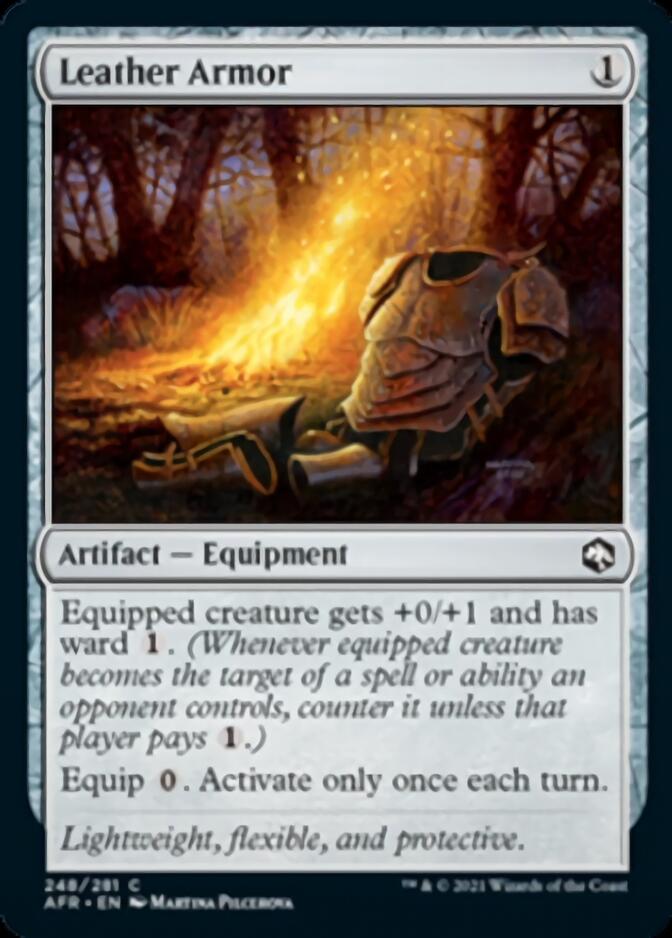 Leather Armor [Dungeons & Dragons: Adventures in the Forgotten Realms] Foil