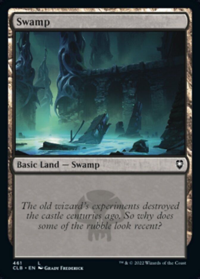 Swamp (461) [Commander Legends: Battle for Baldur's Gate] Foil