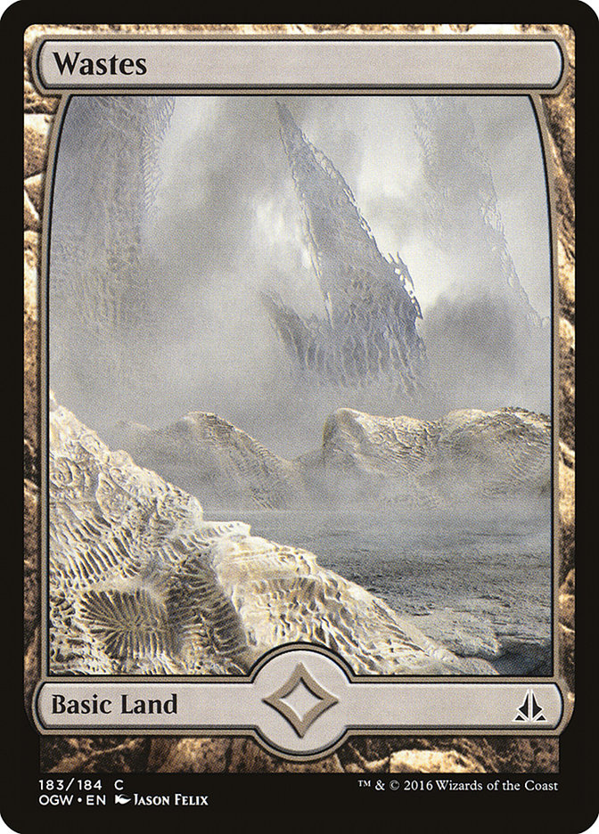 Wastes (183) (Full Art) [Oath of the Gatewatch] Foil