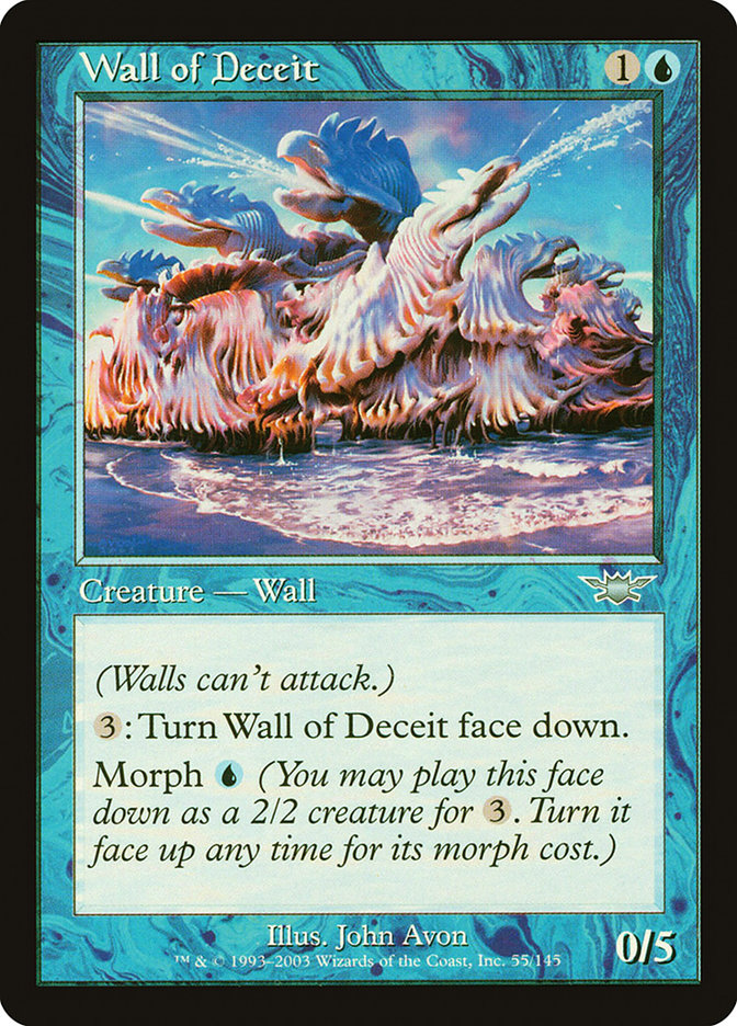Wall of Deceit [Legions] Foil