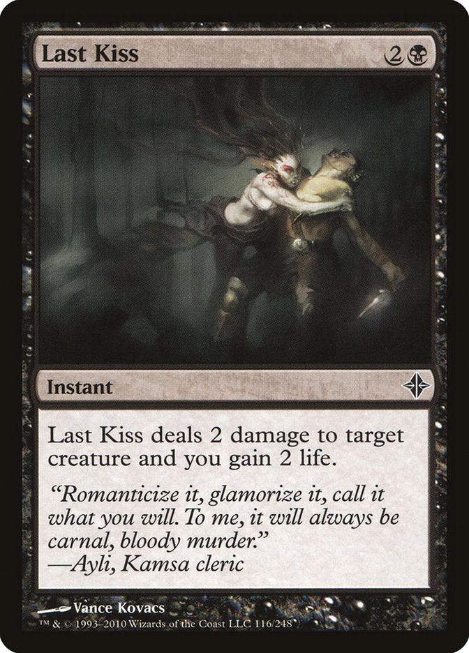 Last Kiss [Rise of the Eldrazi] Foil
