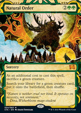Natural Order [Strixhaven: School of Mages Mystical Archive] Foil