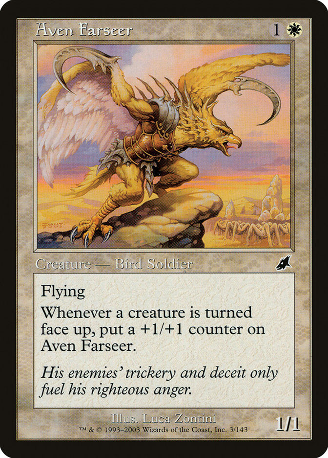 Aven Farseer [Scourge] Foil
