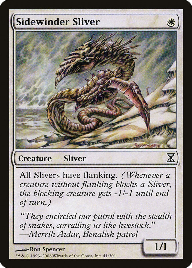 Sidewinder Sliver [Time Spiral] Foil